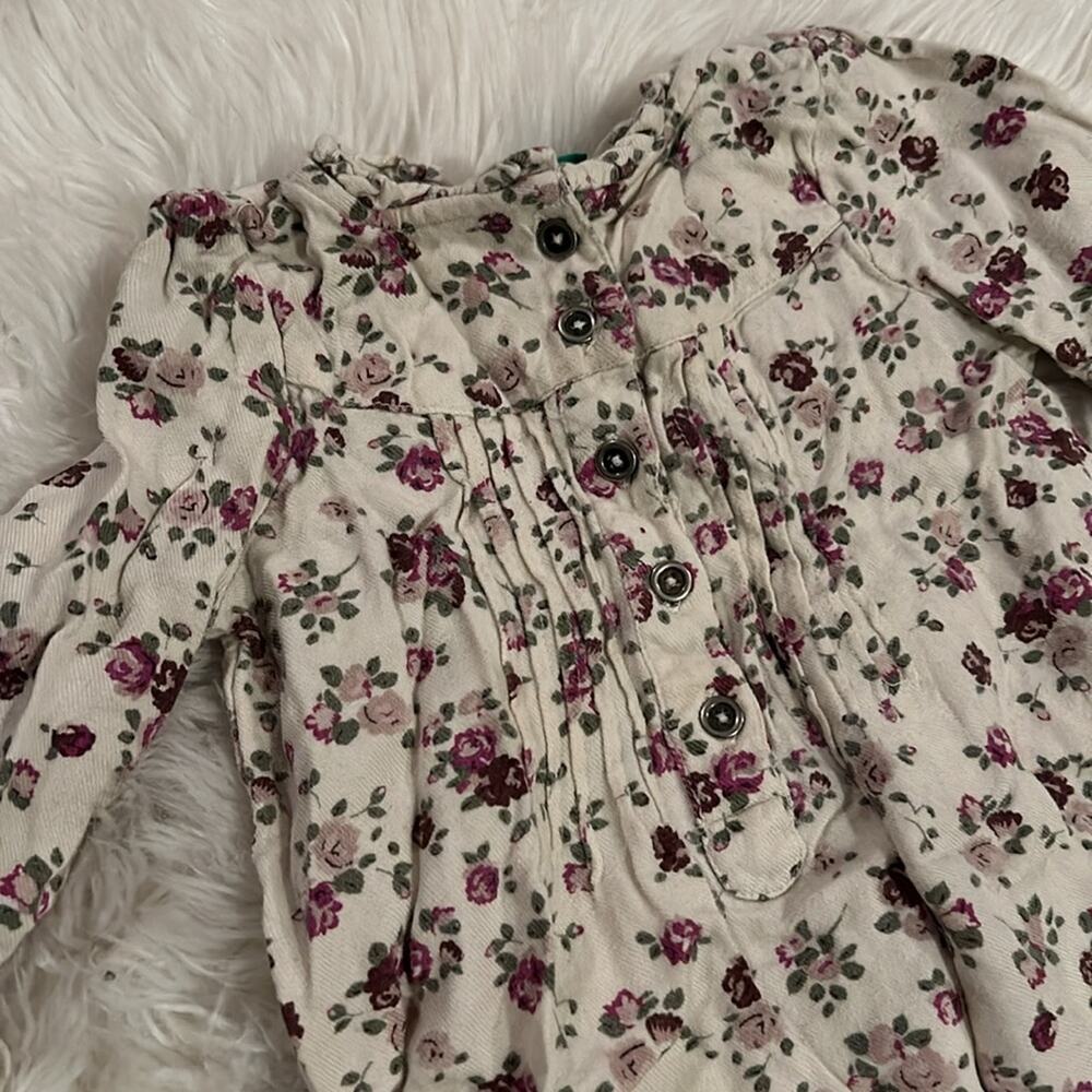 ❤️5/$25❤️ United Colors of Benetton Floral Dress - Picture 2 of 6